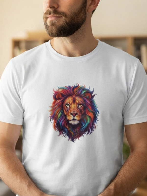 T-shirt personnalisé en coton avec impression sur-mesure pour particulier et professionnel